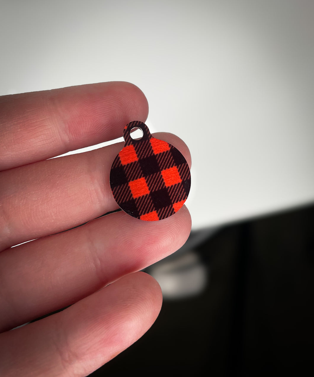 Buffalo Plaid — Pet Tag