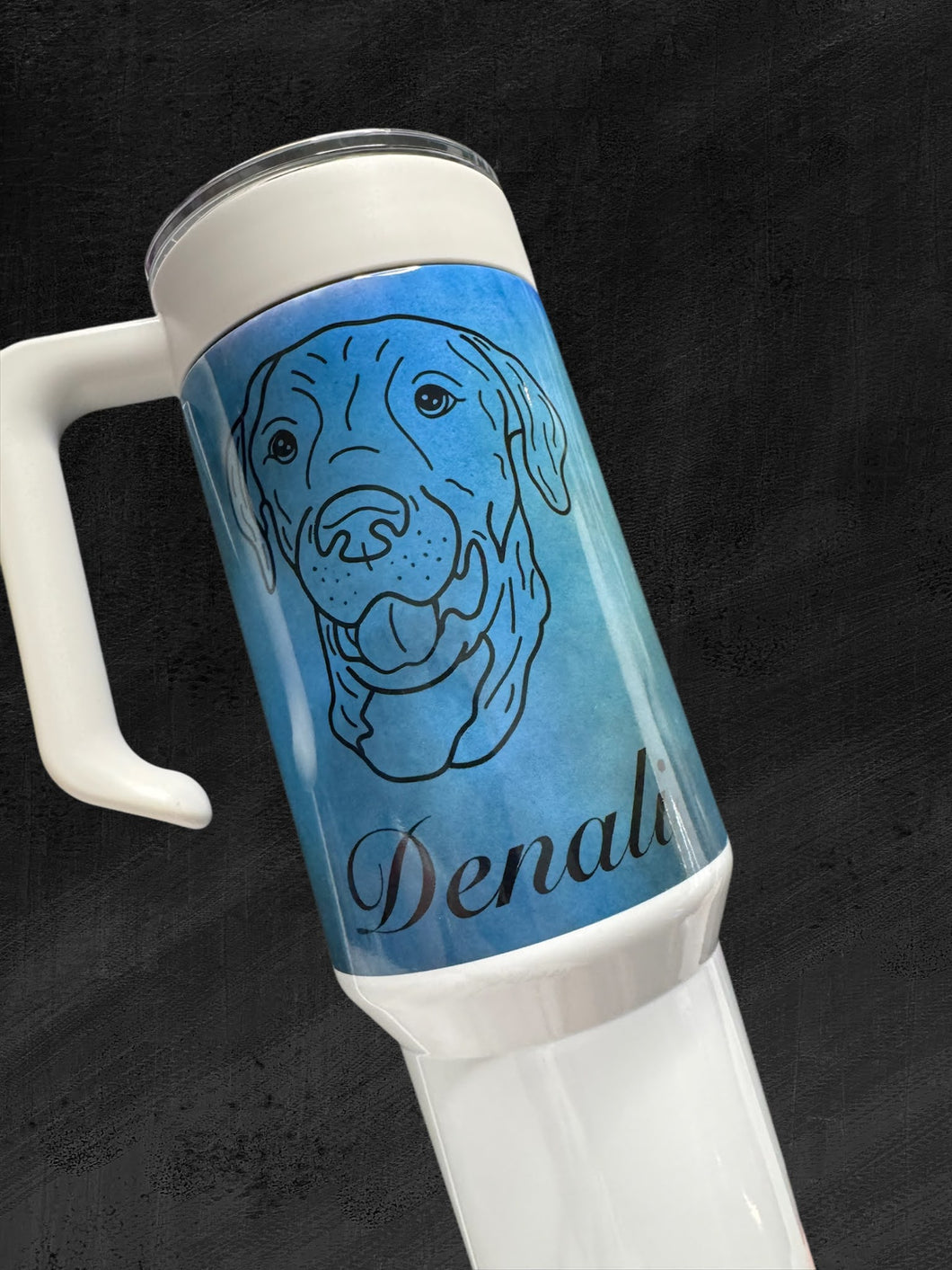 Custom Pet Sketch Tumbler