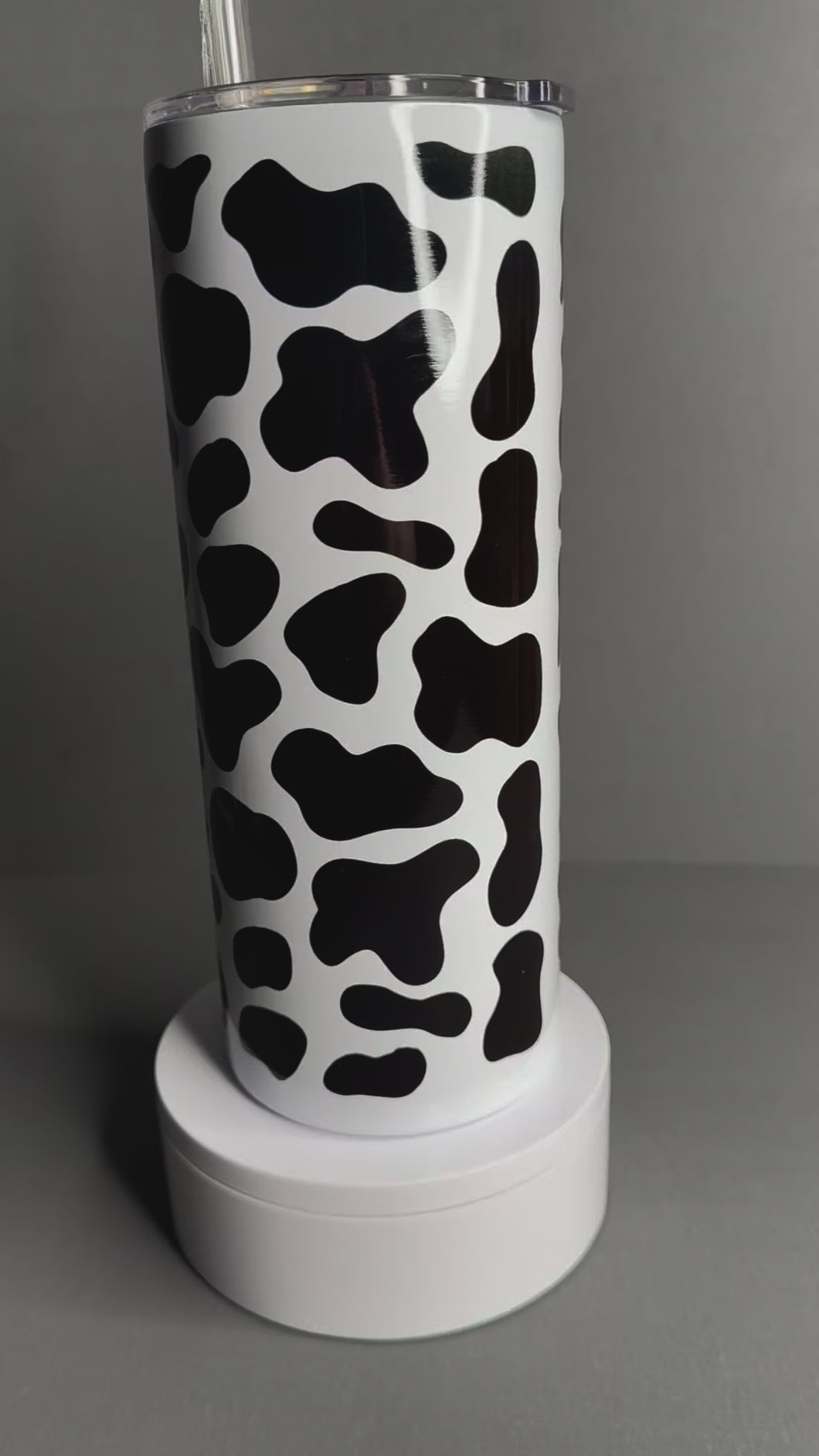 Pre-Made 30oz Classic Cow Tumbler